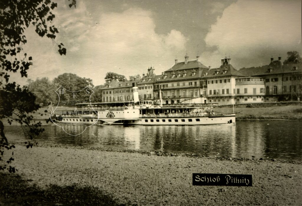 1963d DRESDEN bw Schloss Pillnitz - RAK